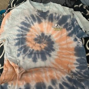 vans tie dye shirt